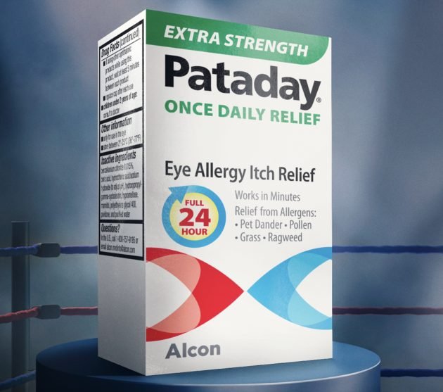 Free Sample of Pataday Extra Strength Eye Drops (Requires Alexa or Google Voice Assistant)