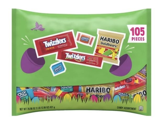 Hershey Assorted Fruit Flavored Easter Candy, 105 pieces only $6.94 at Walmart!