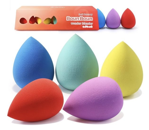 *HOT* 5-Piece Makeup Blender Sponge Set only $4.85 shipped {Over 75K Five Star Reviews!}