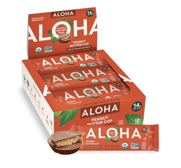 ALOHA Organic Plant Based Protein Bars, 12 count as low as $17.72 shipped!