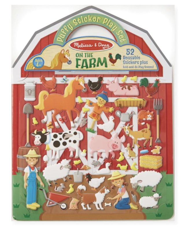 Melissa & Doug Puffy Sticker Play Set only $5.99!