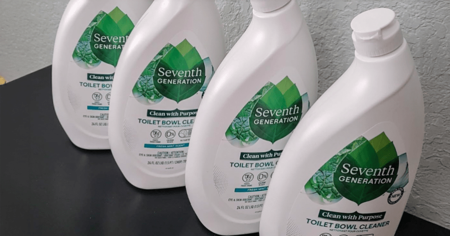 Seventh Generation Toilet Bowl Cleaner 4-Pack Only $5.70 Shipped on Amazon (Reg. $16)