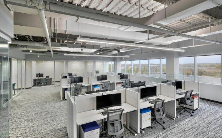 Skender Wraps Interior Construction on Indy Office Project