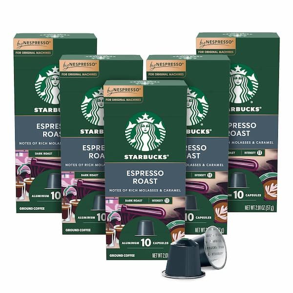 *HOT* Starbucks by Nespresso Capsules 50-Count only $14.73 shipped!