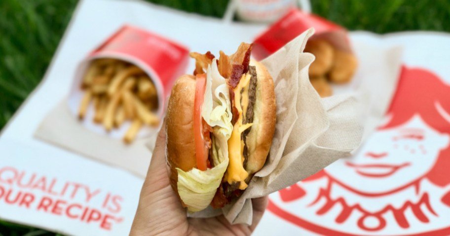 Get a Wendy’s Jr. Bacon Cheeseburger or Double Stack for Just $1 w/ Purchase