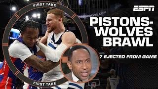 7️⃣ EJECTED in Pistons-Wolves BRAWL