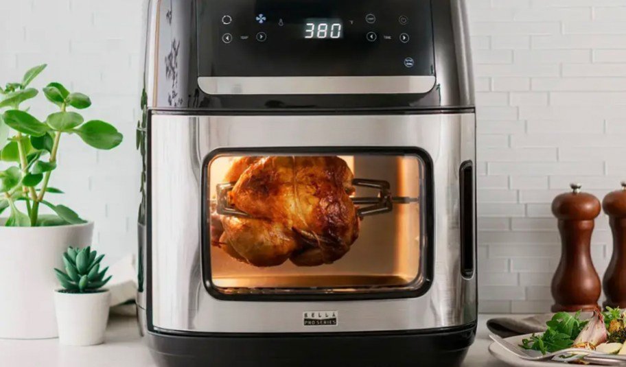 Bella Pro Air Fryer Pizza Oven w/ Rotisserie Only $59.99 Shipped on BestBuy.com (Reg. $180)