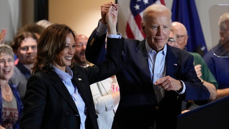 Harris pleaded with Biden for speedy endorsement