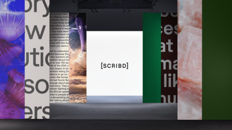 Mother Design's global rebrand of Scribd positions it as the antidote to AI