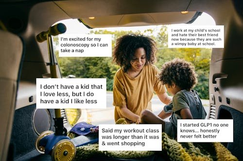 "Wish I Had A C-Section So My Undercarriage Was Normal" & 16 Other Mom Confessions