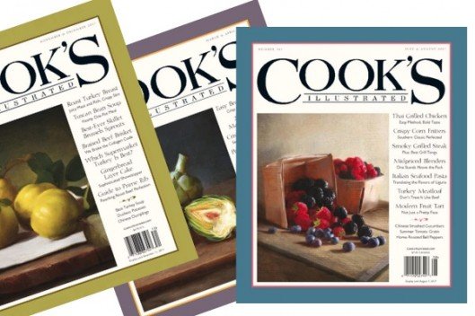 RARE! Cook’s Illustrated Magazine Subscription $8.99 per Year!