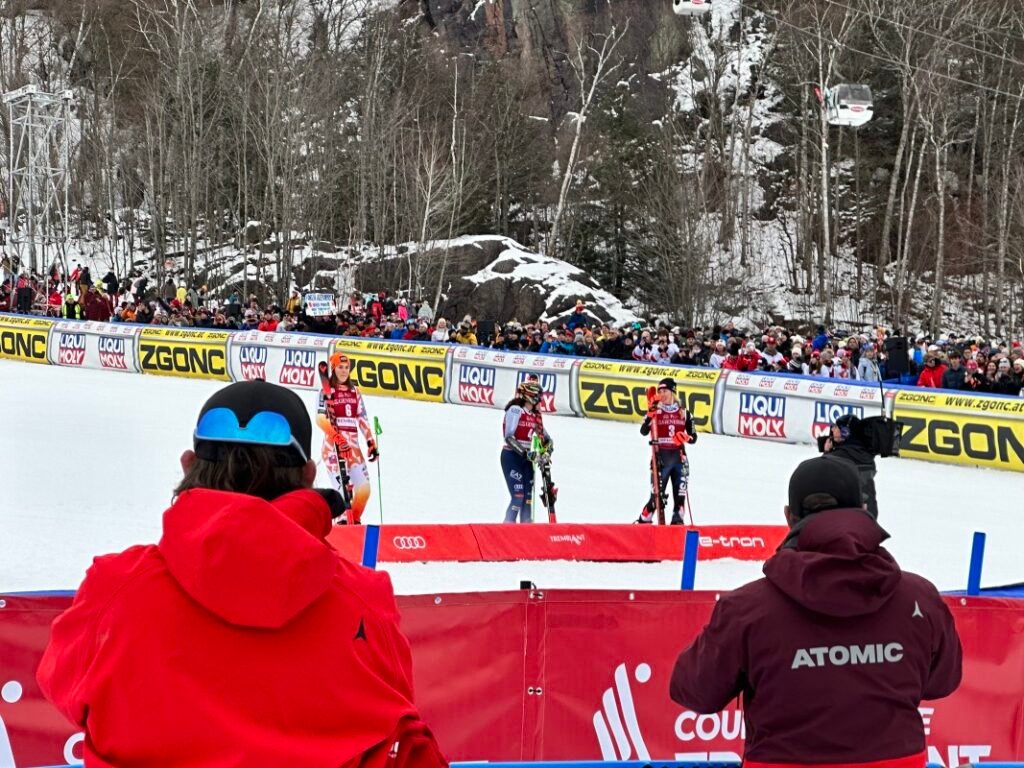 FIS Coupe du Monde Women's Ski Race at Mont Tremblant Canada