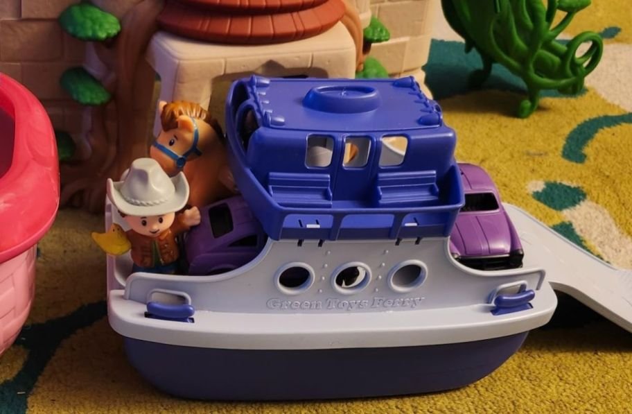 Green Toys Ferry Boat with Cars Bath Tub Toy Just $5.65 on Amazon