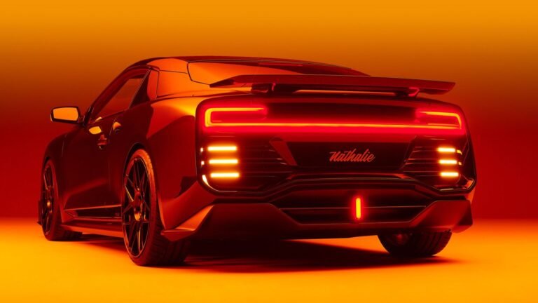 The World's First Methanol Fuel Cell Hypercar Is Called Nathalie