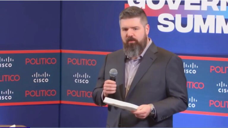 POLITICO's Editorial Director Ryan Hutchins speaks at POLITICO's 2025 Governors Summit