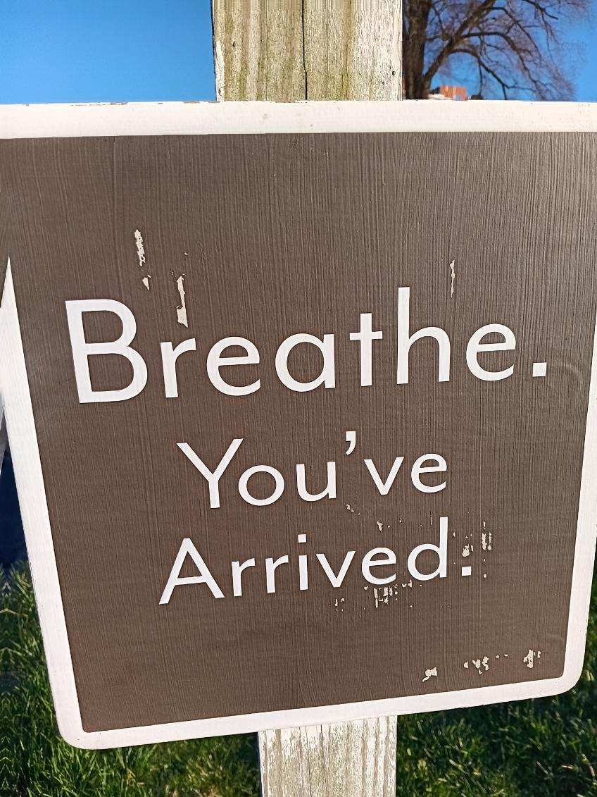 The Breather You Need Today