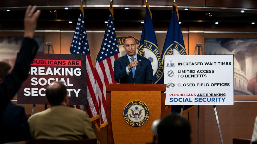 Democrats reject advice to ‘play dead,’ vow hard fight against Trump’s domestic agenda