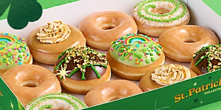 FREE Krispy Kreme St. Patrick’s Day Doughnut w/ Any Purchase – Today Only!