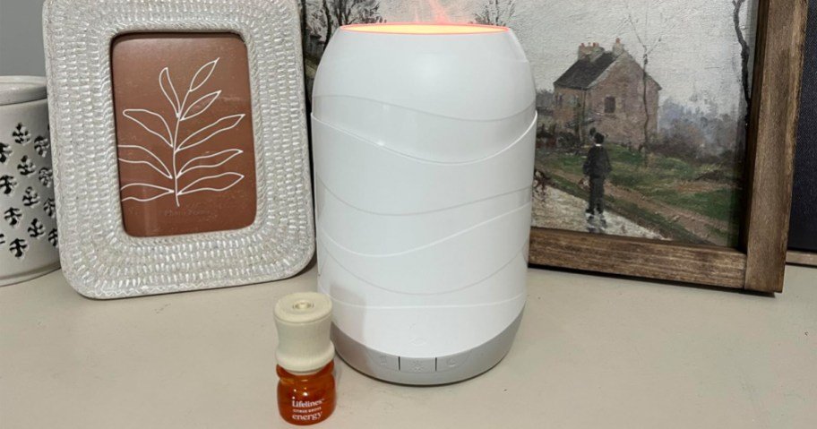 Wave Aromatherapy Diffuser w/ Essential Oil Just $23.99 on Amazon