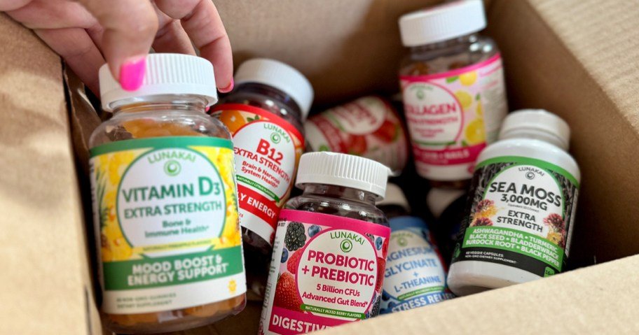 60% Off Lunakai Gummies on Amazon | Magnesium, Vitamin C, D3, & More!