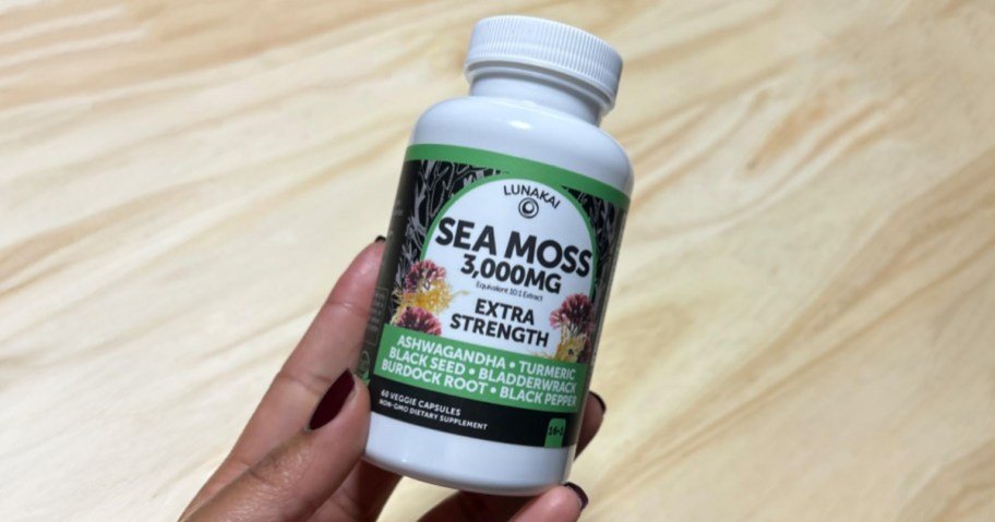 Lunakai Sea Moss 60-Count Capsules Only $12.50 Shipped on Amazon (Reg. $32)