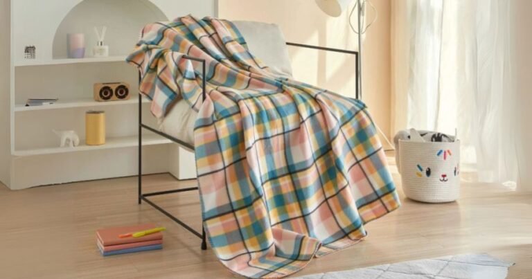 Mainstays Throw Blanket Only $3.44 on Walmart.com | New Spring Colors!
