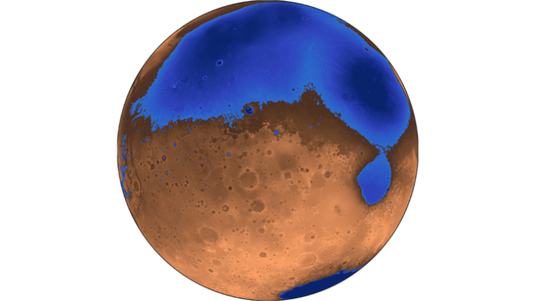 Buried Sediments Point to an Ancient Ocean on Mars