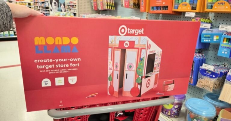 This New Customizable Target Play Fort Includes a Basket (& Will Sell Out)