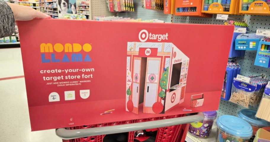 This New Customizable Target Play Fort Includes a Basket (& Will Sell Out)