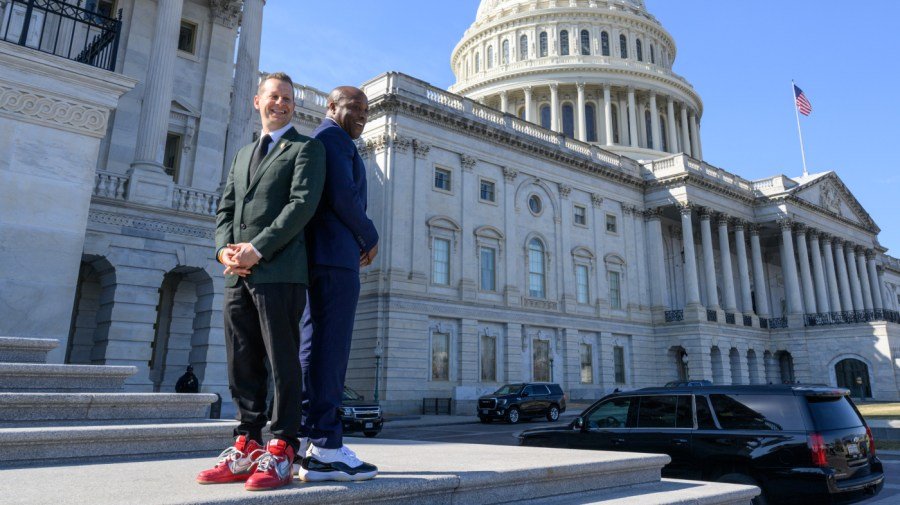 Lawmakers relaunch bipartisan Sneaker Caucus to help 'restore the sole of Congress'