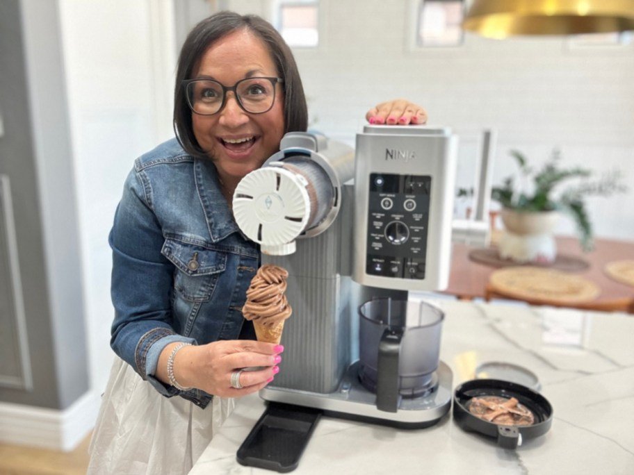 The New Ninja Swirl Makes Soft Serve, Gelato, Fruit Whip, & More (& May Sell Out!)