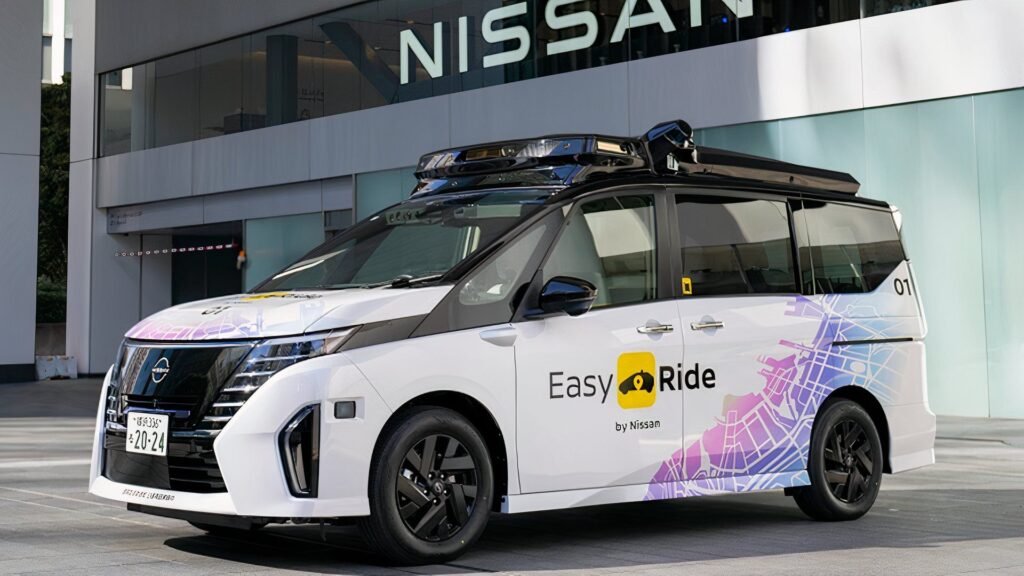 Nissan Is A Step Closer To It's Driverless Taxi Business In Japan