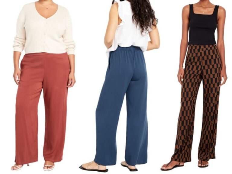 Old Navy Women’s Wide-Legged Pants Only $14 (Reg. $40) + More