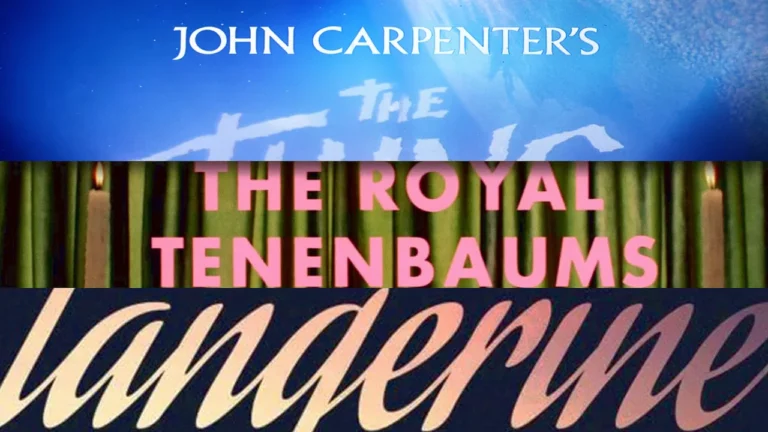 A love affair with a typeface? For these famous directors, type is part of their art