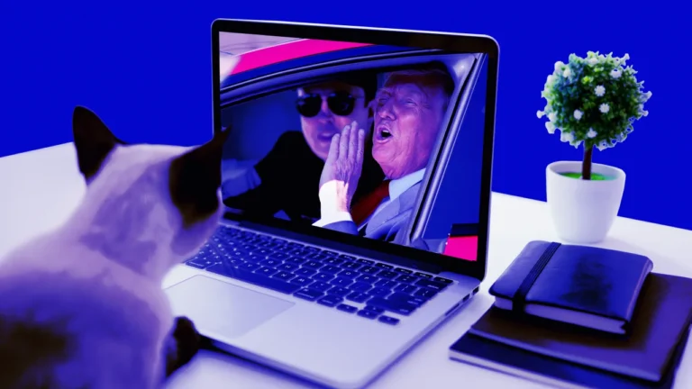 ‘Everything’s Computer’: How Trump’s Tesla bit sparked a meme frenzy