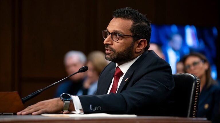 Democrats ask Trump to remove Patel as acting ATF director