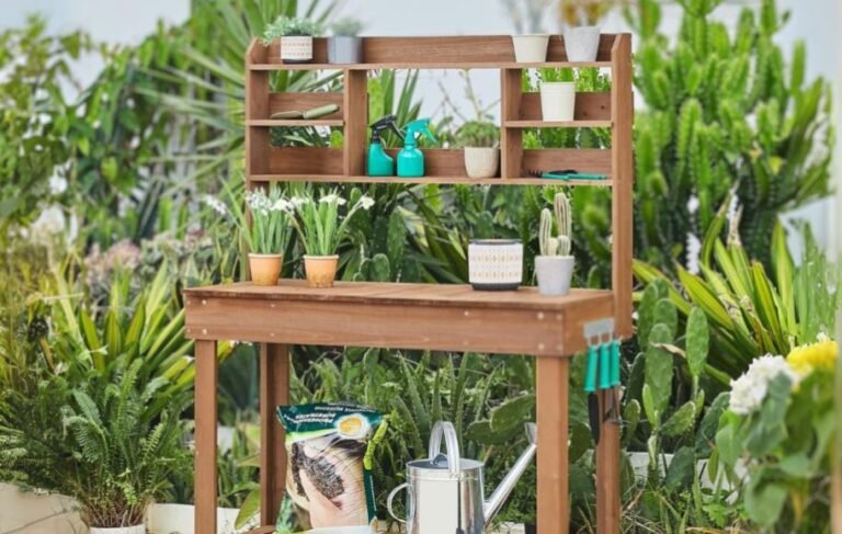 Wooden Potting Bench Only $89 Shipped on Amazon (Reg. $113)