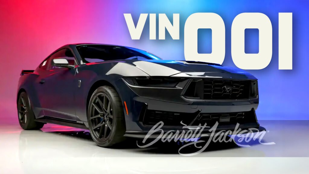 First Mustang Dark Horse Up For Sale Again A Year After It Sold For $375,000