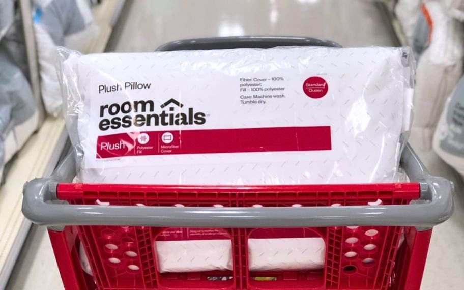 Target Bed Pillows Sale | Room Essentials Plush Pillow ONLY $2.62 + More