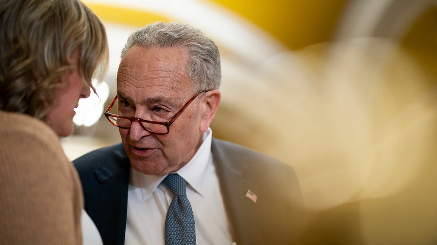 Schumer, Democrats seek to get off the mat amid new Trump controversy