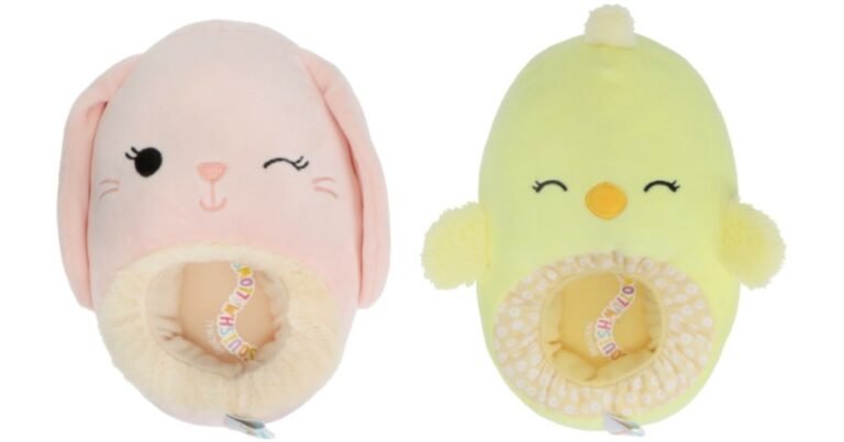 Squishmallows Easter Slippers Just $6.98 on Walmart.com