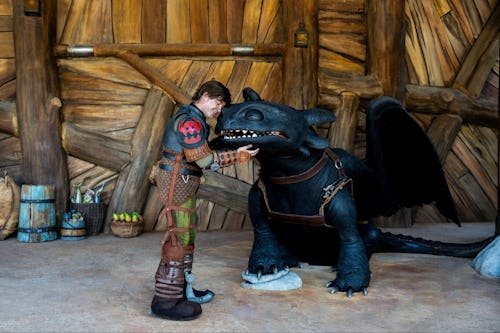 This Sneak Peek Of Toothless At Epic Universe Has Me Screaming, “Can I Pet That Dawg?”