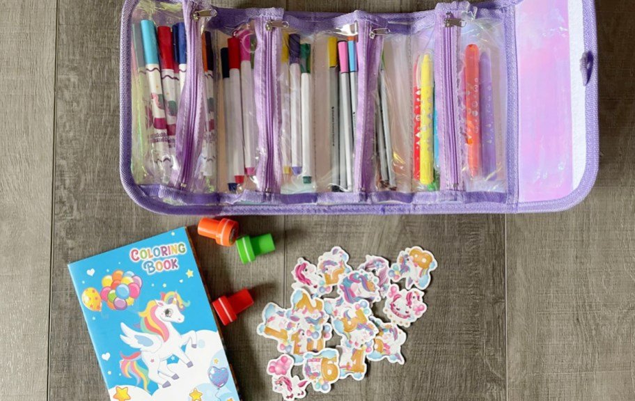 Unicorn Coloring Set w/ Scented Markers & Case Only $13.76 Shipped for Prime Members (Reg. $27)
