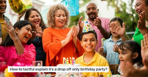 How To Explain It’s A Drop-Off Birthday Party Without Being Rude