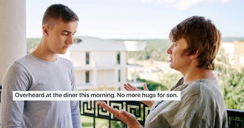 Overheard On Reddit: Mom Determined To Stop Hugging Her Teen Son