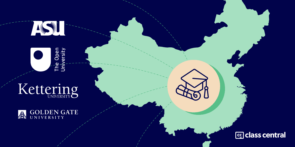 50+ Online Degrees in China from Global Universities