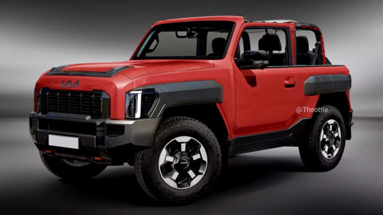 Kia Tasman Design Works Better As A Jeep Wrangler Rival