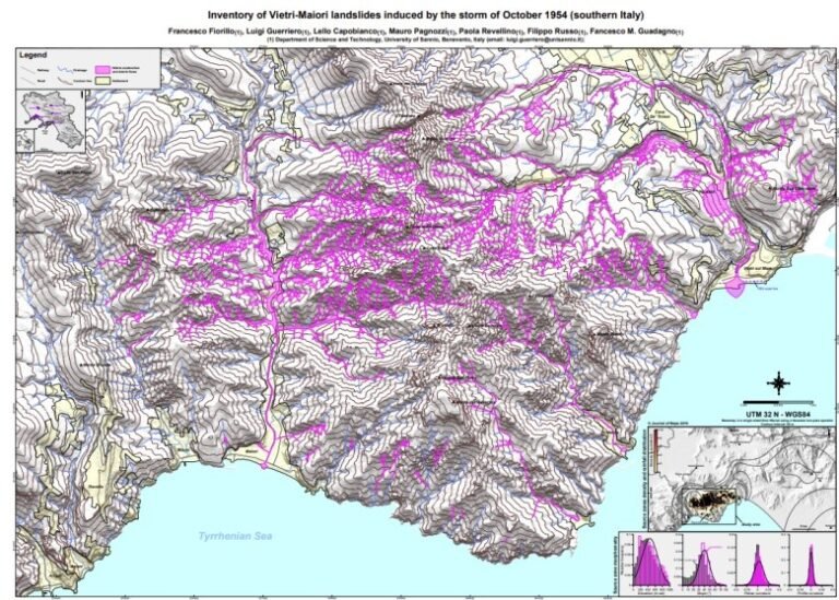 The 25 October 1954 landslide disaster on the Amalfi Coast of Italy