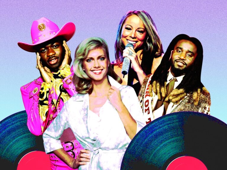 Only 46 songs have stayed at No. 1 on the chart for 10 weeks or more — here they all are