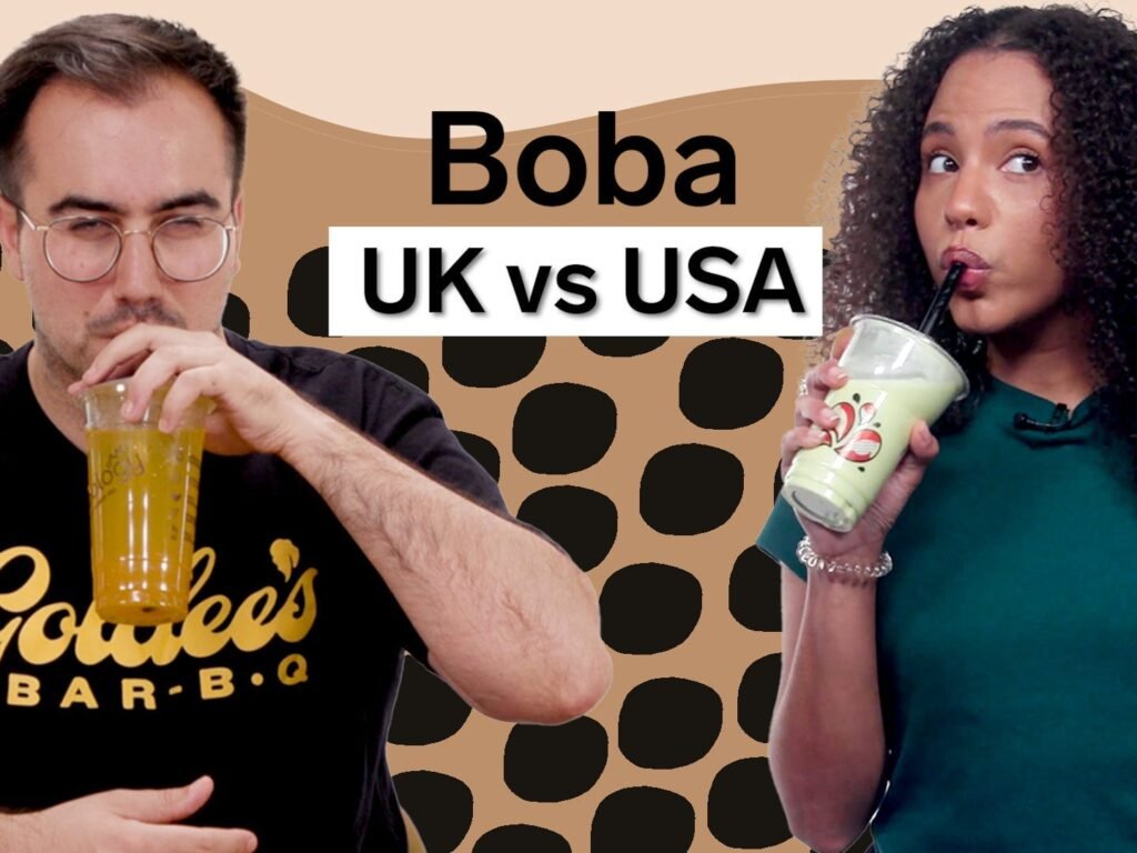 We compared boba in the US and the UK